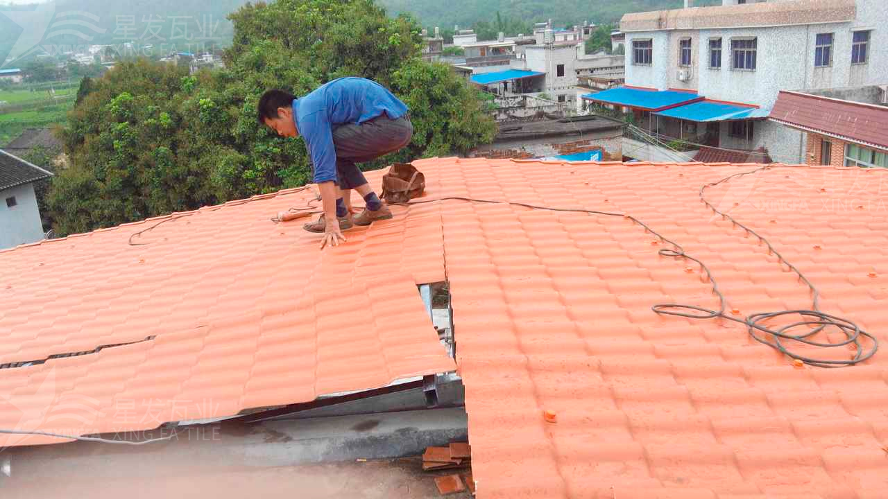 金華屋頂鋪設安裝合成樹脂瓦時，牢牢記住這3點，就不怕屋頂出問題！